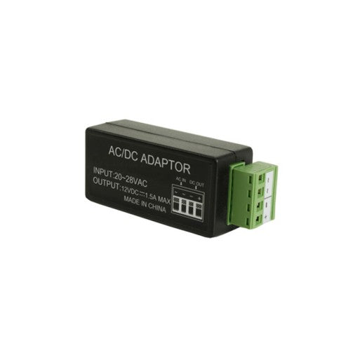 Camera Power Converter 24VAC to 12VDC 1.5A